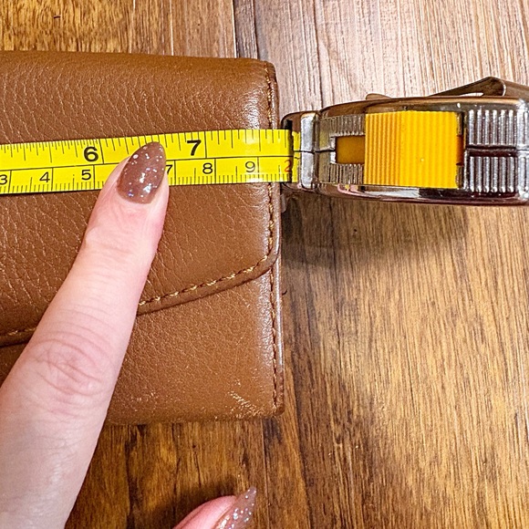 ♥️💖 Michael Kors Wallet Large Brown Pebbled Leather & Gold Hardware - Picture 2 of 7